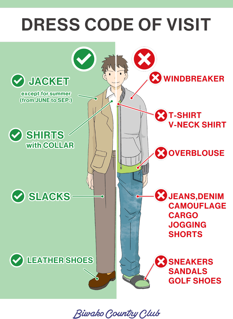 DRESS CODE OF VISIT